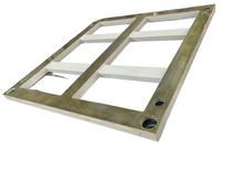 Light-Duty Welded Metal Equipment Frame