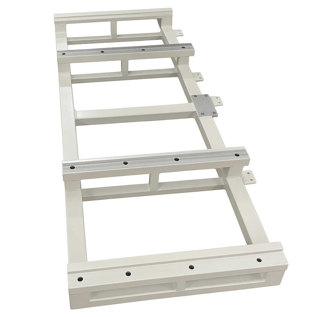 Customized CNC Machine Base Frame – Precision Welded Steel Structure for Automation Equipment