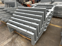 Robot-Welded Steel Frame for Battery Testing Equipment | Precision Motion Platform Structure | Custom Metal Fabrication