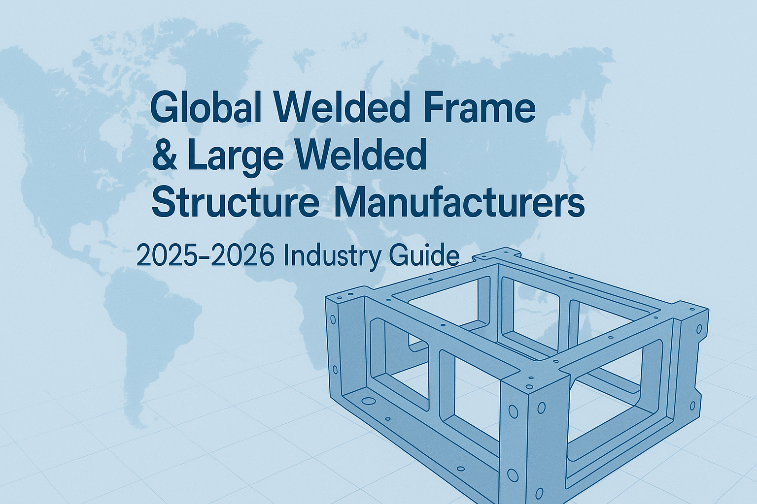 Global Welded Frame & Large Welded Structure Manufacturers – 2025-2026 Industry Guide